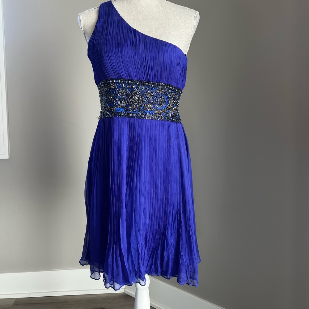 Sue Wong Embellished Cocktail Dress